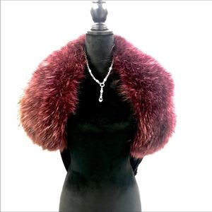 Alice + Olivia 100% Racoon Shawl.✨